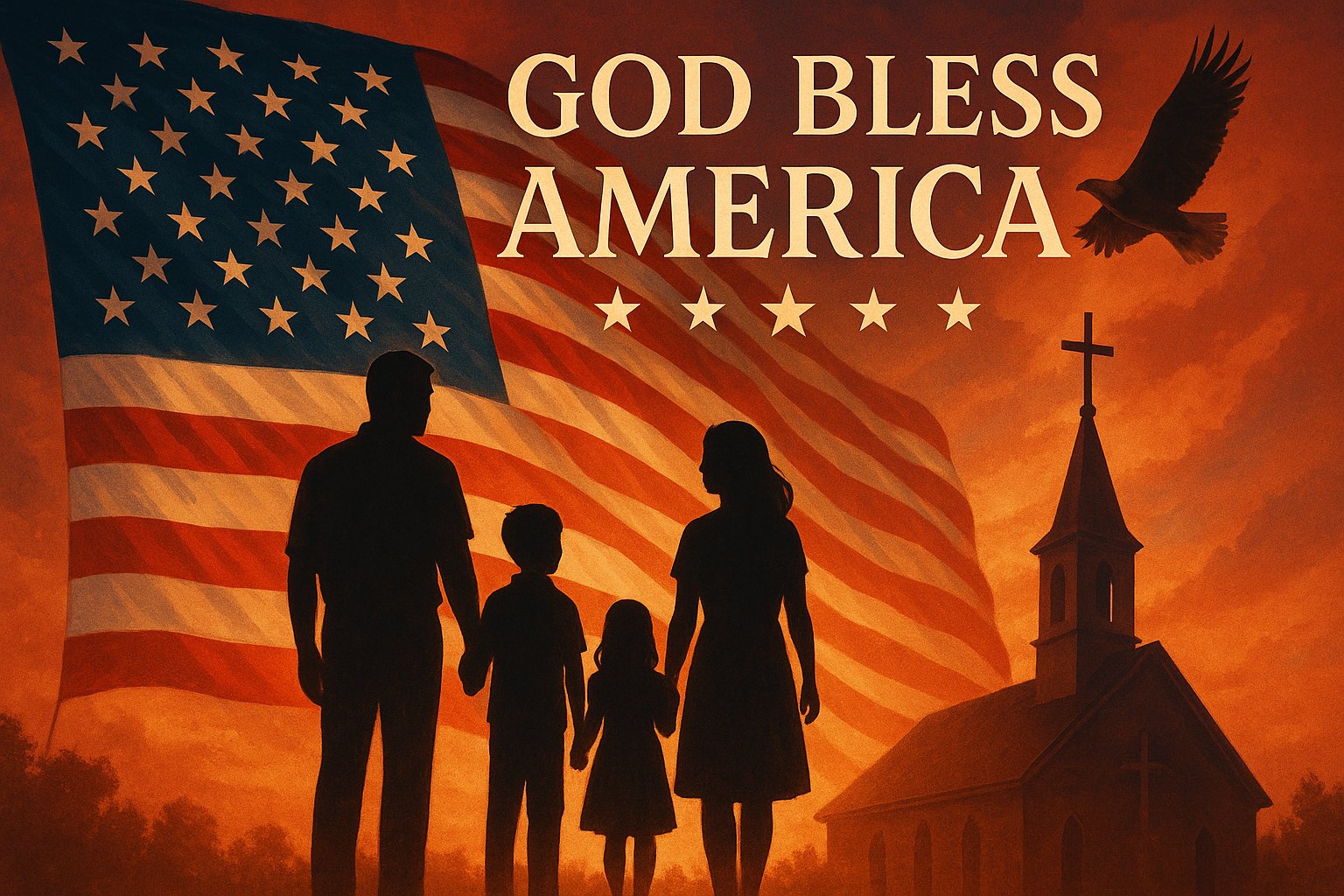 God, Family, and USA